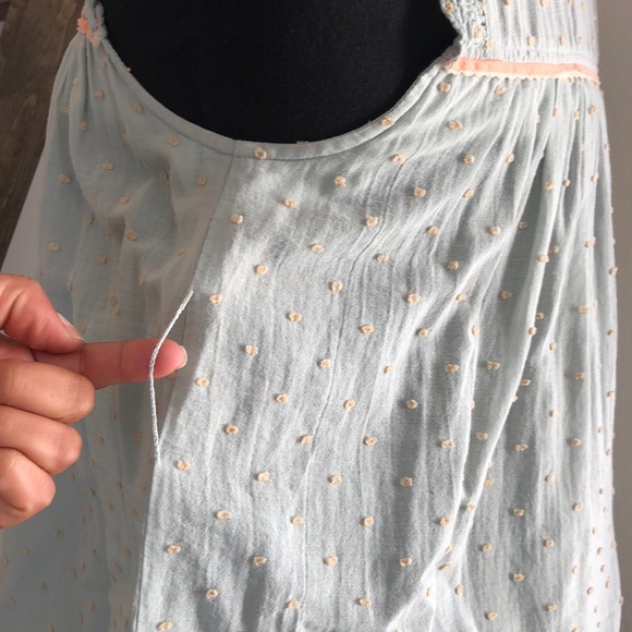 Jouvoich-Hawk Mint Colored Blouse - Picture 7 of 8